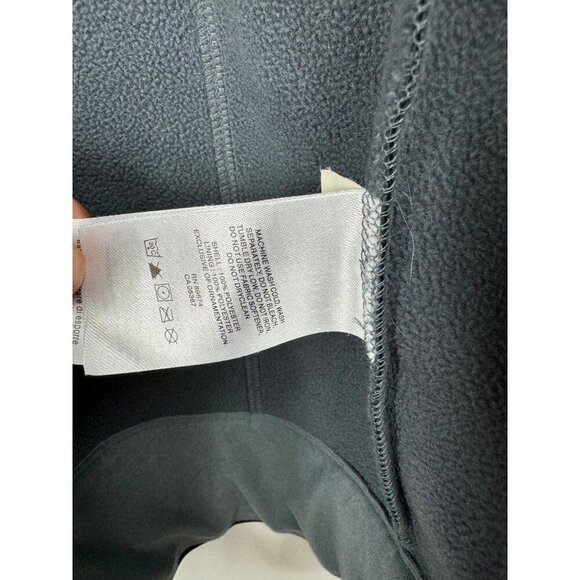 Mountain Hardwear Size Large Fleece Lined Softshell Jacket Black Full Zip - Picture 7 of 8